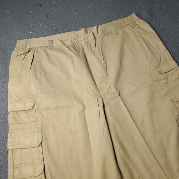 Boulder Creek Trading Co. Shorts Mens Size 48 Big & Tall  Cargo Tan - Picture 2 of 7